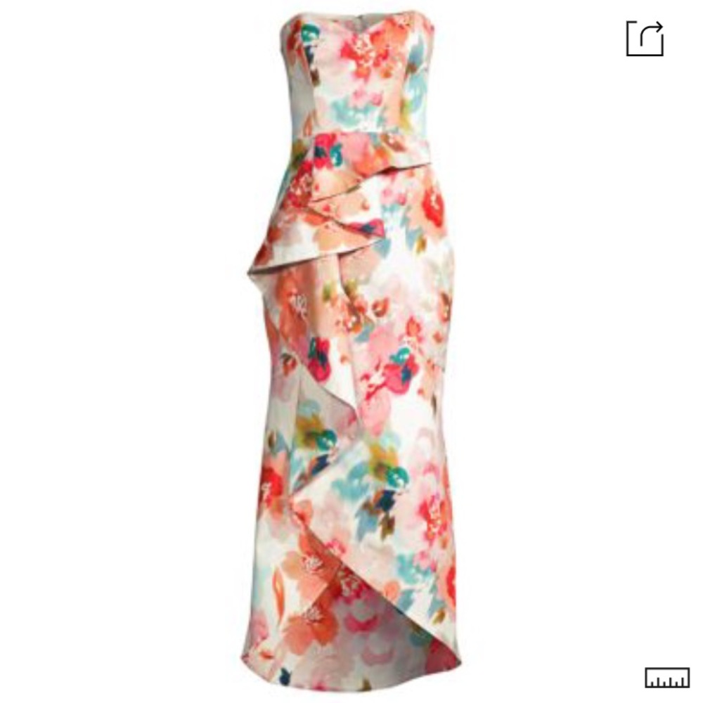 Women's Lulu Abstract Ruffle Dress Abstract Bloom